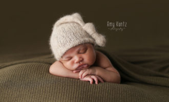 newborn baby boy photograph by amy kuntz photography a lees summit, mo photographer