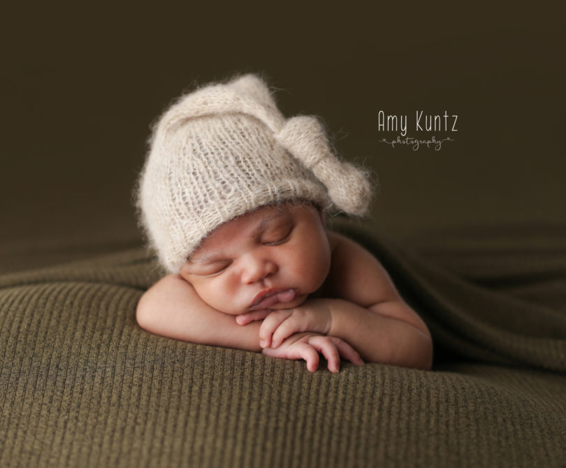 newborn baby boy photograph by amy kuntz photography a lees summit, mo photographer